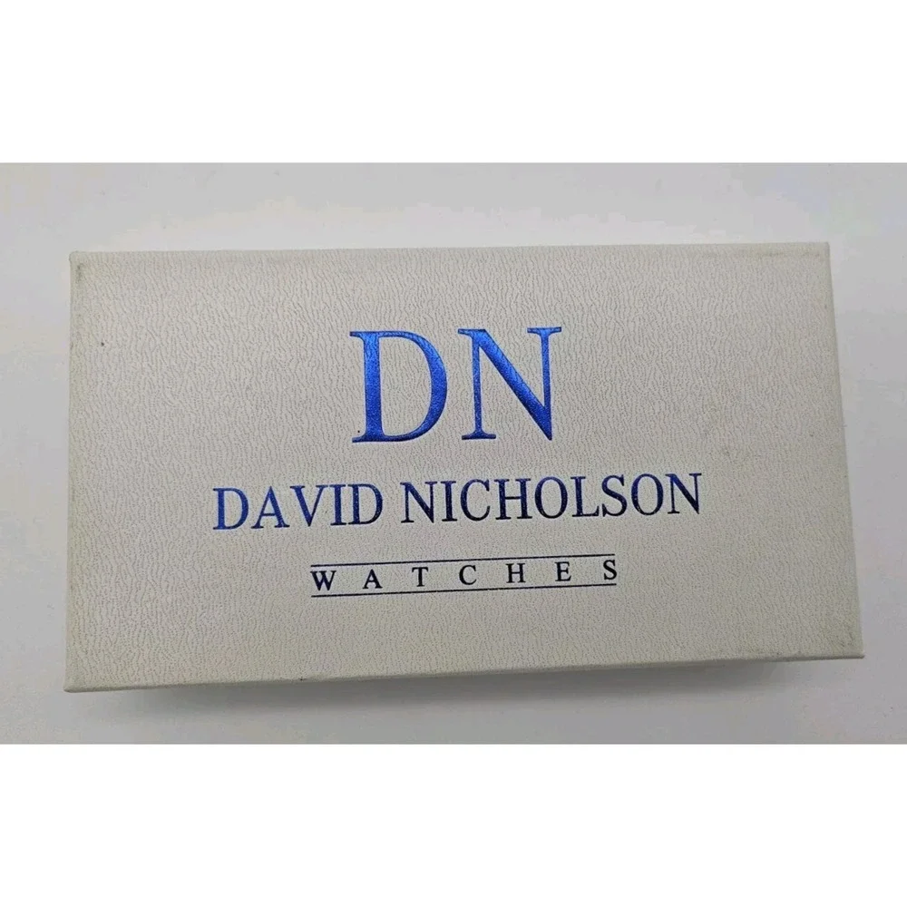 DN David Nicholson Denim Style Band Mens Watch Brand NEW